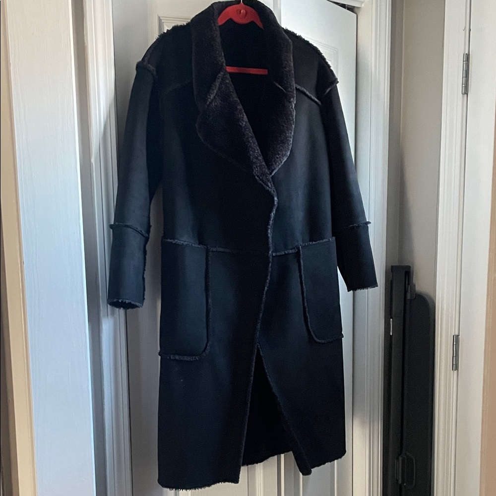 Zara Black Trench Coat